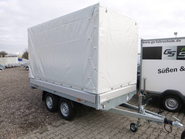 Hapert Azure H-2 Hochlader 3050 x 1600 x 300 mm, mit Plane 180 cm grau ZG 2,0 to. - Ρυμούλκες αυτοκίνητο: φωτογραφία 1 Hapert Azure H-2 Hochlader 3050 x 1600 x 300 mm, mit Plane 180 cm grau ZG 2,0 to. - Ρυμούλκες αυτοκίνητο: φωτογραφία 1