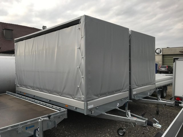 Hapert Azure H-2 Hochlader mit Hochplane 200 cm Lichte Höhe, mit Schiebeplane, 4050 x 1800 x 300 mm, ZG 2,7 to. - Ρυμούλκες αυτοκίνητο: φωτογραφία 1 Hapert Azure H-2 Hochlader mit Hochplane 200 cm Lichte Höhe, mit Schiebeplane, 4050 x 1800 x 300 mm, ZG 2,7 to. - Ρυμούλκες αυτοκίνητο: φωτογραφία 1