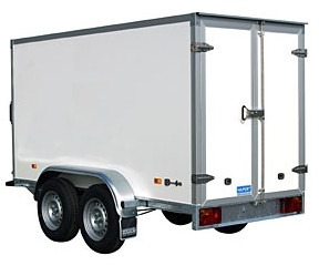 Hapert Sapphire L-2 400x180x180cm, ZG 3,0 to., Koffer Türe - Ρυμούλκα κόφα: φωτογραφία 1 Hapert Sapphire L-2 400x180x180cm, ZG 3,0 to., Koffer Türe - Ρυμούλκα κόφα: φωτογραφία 1