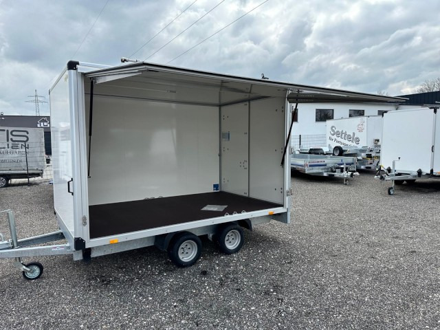 Humbaur Koffer HKN 25 32 21-20 PF30, 2,5 to. Verkaufsklappe 3185x2030x1885 mm - Ρυμούλκα κόφα: φωτογραφία 1 Humbaur Koffer HKN 25 32 21-20 PF30, 2,5 to. Verkaufsklappe 3185x2030x1885 mm - Ρυμούλκα κόφα: φωτογραφία 1