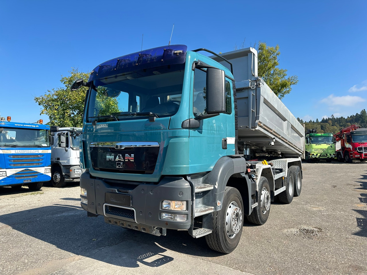 MAN TGS 35.480 8x4 Wechselsistem - Φορτηγό ανατρεπόμενο: φωτογραφία 1 MAN TGS 35.480 8x4 Wechselsistem - Φορτηγό ανατρεπόμενο: φωτογραφία 1