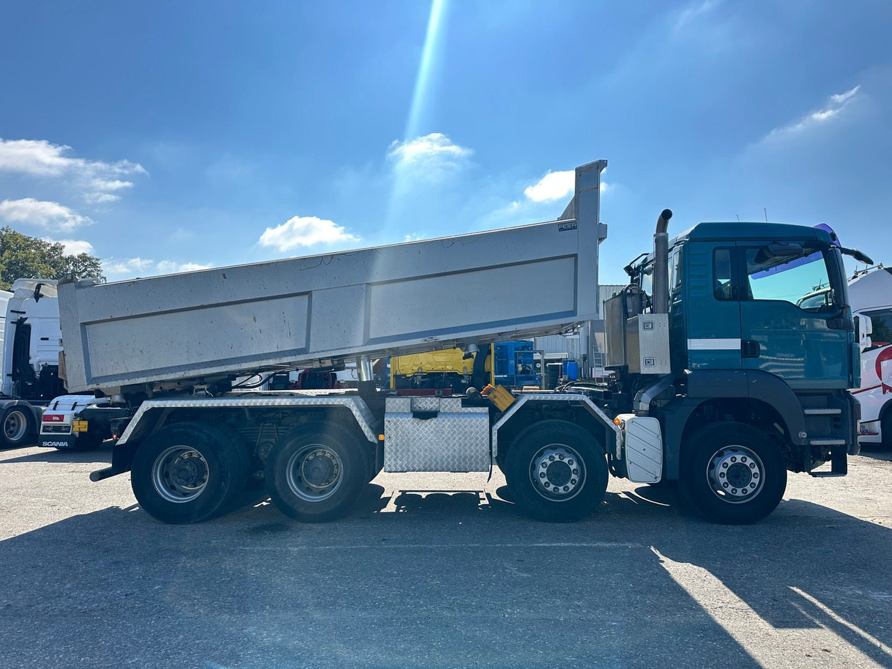 MAN TGS 35.480 8x4 Wechselsistem - Φορτηγό ανατρεπόμενο: φωτογραφία 3 MAN TGS 35.480 8x4 Wechselsistem - Φορτηγό ανατρεπόμενο: φωτογραφία 3