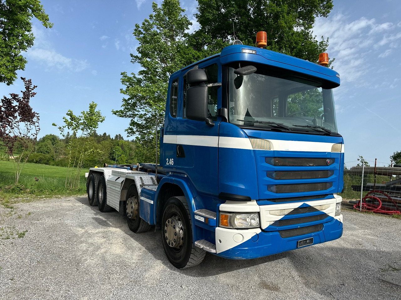 SCANIA G450 8x4 Abrollkipper - Φορτηγό φόρτωσης γάντζου: φωτογραφία 4 SCANIA G450 8x4 Abrollkipper - Φορτηγό φόρτωσης γάντζου: φωτογραφία 4