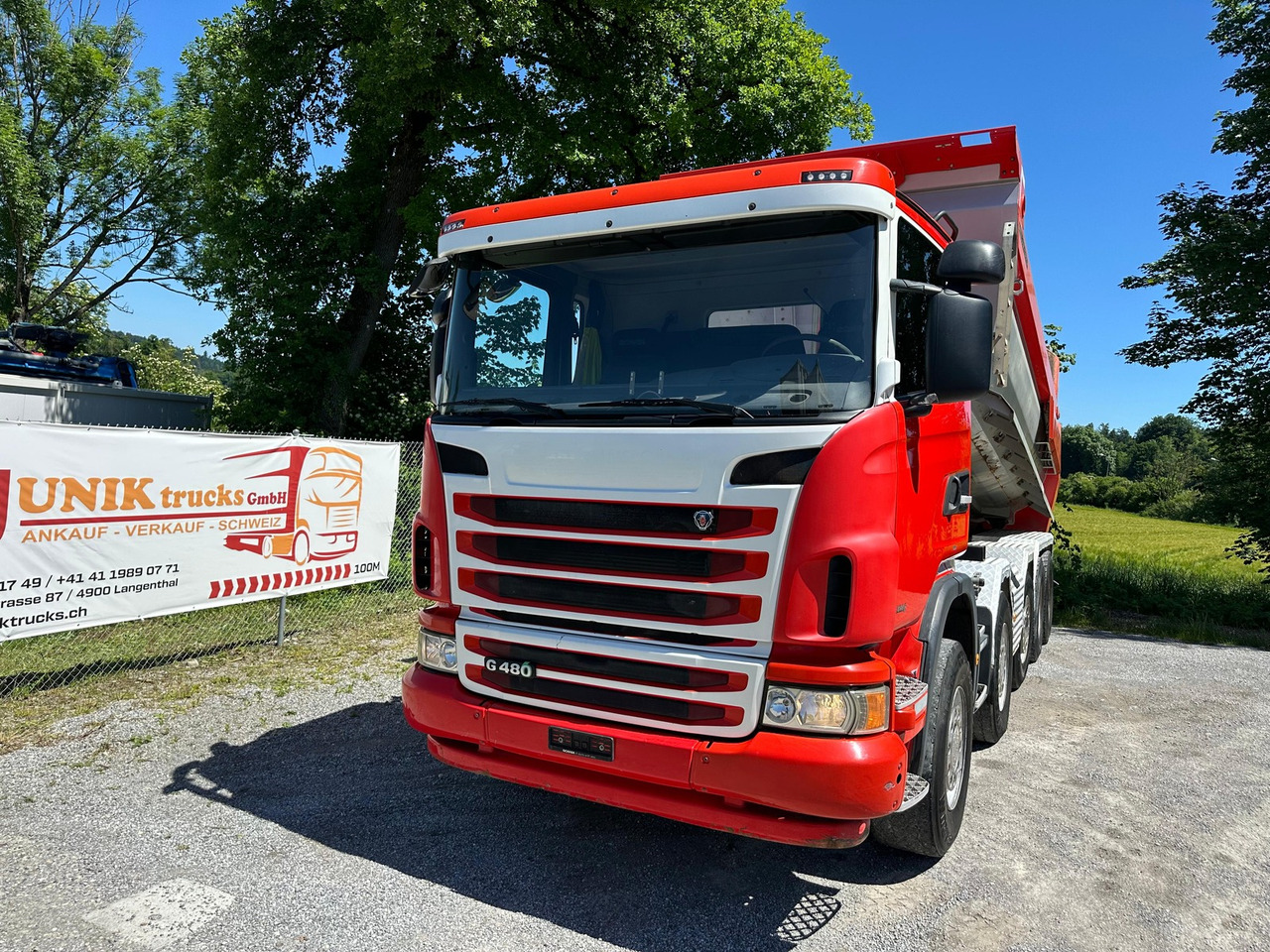 SCANIA G480 10x4 Kipper - Φορτηγό ανατρεπόμενο: φωτογραφία 1 SCANIA G480 10x4 Kipper - Φορτηγό ανατρεπόμενο: φωτογραφία 1