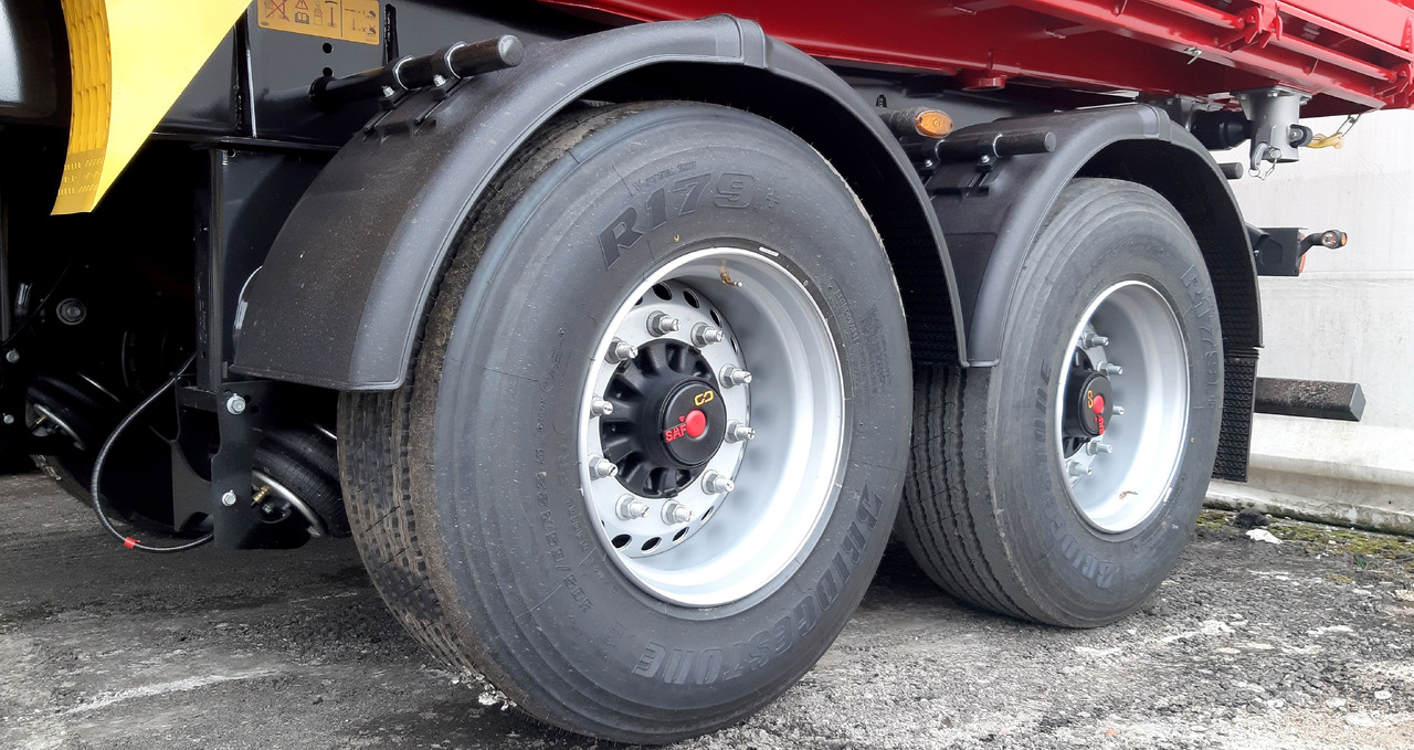 Νέα Ρυμούλκα ανατρεπόμενο MEILLER MZDA 1822 M / Y / ZVEDACÍ NÁPRAVA * LIFTACHSE / PLACHTA * PLANE / WABCO SmartBoard: φωτογραφία 16