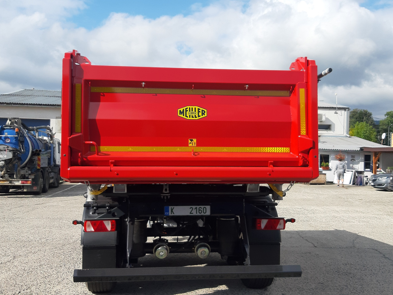 Νέα Ρυμούλκα ανατρεπόμενο MEILLER MZDA 1822 M / Y / ZVEDACÍ NÁPRAVA * LIFTACHSE / PLACHTA * PLANE / WABCO SmartBoard: φωτογραφία 8