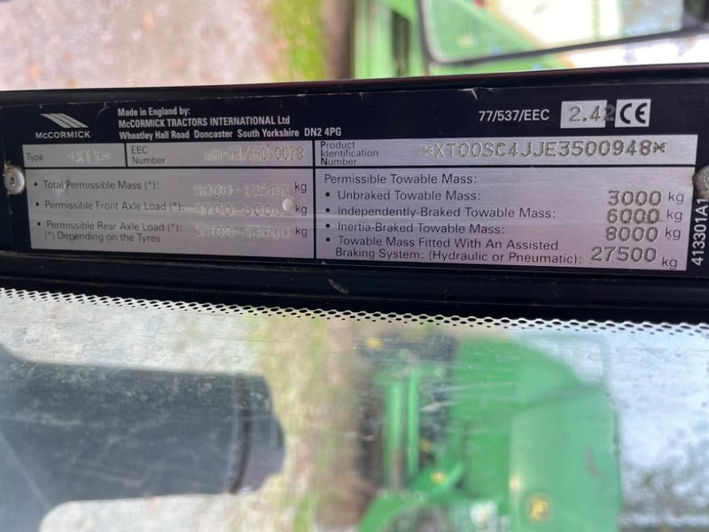 Μίσθωση MCCORMICK XTX 200 MCCORMICK XTX 200: φωτογραφία 13