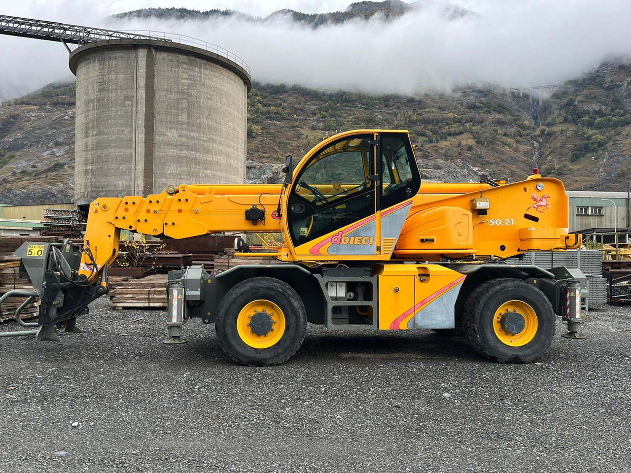 Dieci Pegasus 50.21 - Τηλεσκοπικός μπροστινός φορτωτής: φωτογραφία 1 Dieci Pegasus 50.21 - Τηλεσκοπικός μπροστινός φορτωτής: φωτογραφία 1