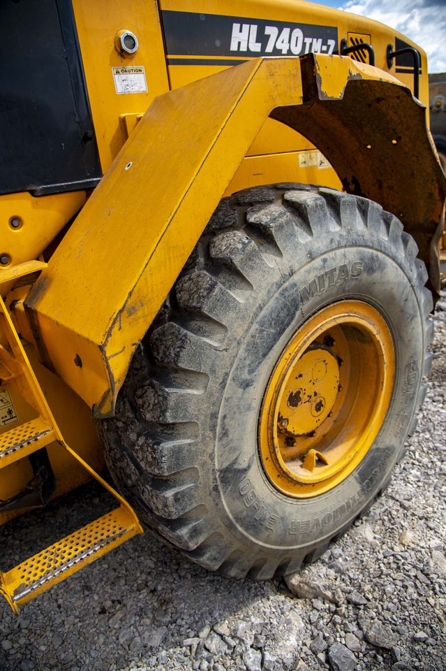 Ελαστιχοφόρος φορτωτής HYUNDAI HL740TM-7 for parts: φωτογραφία 22