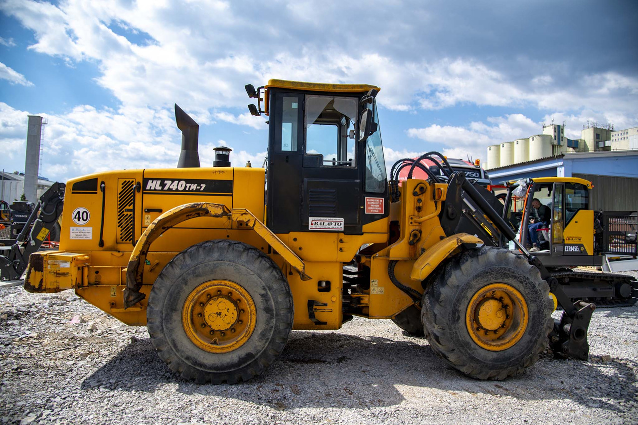 Ελαστιχοφόρος φορτωτής HYUNDAI HL740TM-7 for parts: φωτογραφία 8