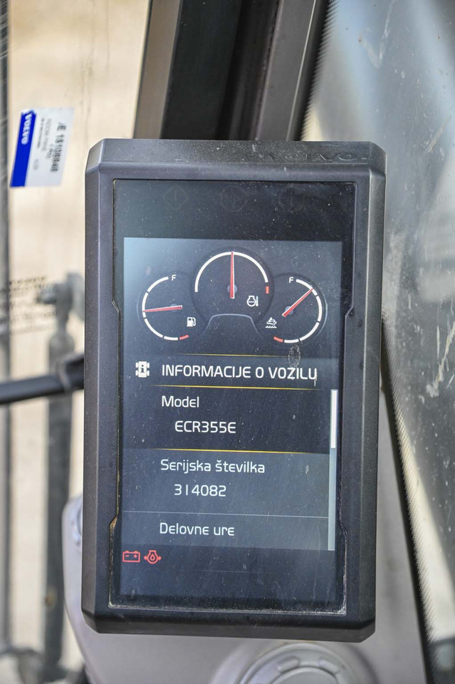 Ερπυστριοφόρος εκσκαφέας VOLVO ECR355ENL: φωτογραφία 45