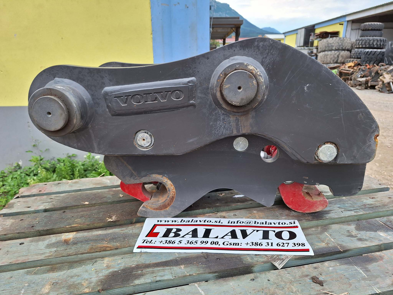 Volvo 14736062 Volvo EC140, ECR145, EW140 - Ταχυσύνδεσμος για Κατασκευή μηχανήματα: φωτογραφία 1 Volvo 14736062 Volvo EC140, ECR145, EW140 - Ταχυσύνδεσμος για Κατασκευή μηχανήματα: φωτογραφία 1