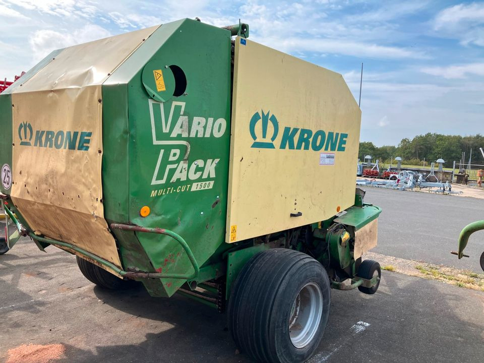 Krone Rundballenpresse VP 1500 MC Schneidwerk Netzbindung - Χορτοδετική μηχανή στρόγγυλης μπάλας: φωτογραφία 5 Krone Rundballenpresse VP 1500 MC Schneidwerk Netzbindung - Χορτοδετική μηχανή στρόγγυλης μπάλας: φωτογραφία 5