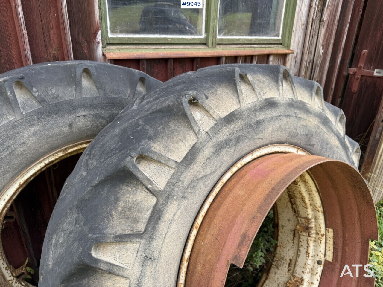2 tractor tires with rims and rings - Πλήρης τροχός για Τρακτέρ: φωτογραφία 3 2 tractor tires with rims and rings - Πλήρης τροχός για Τρακτέρ: φωτογραφία 3