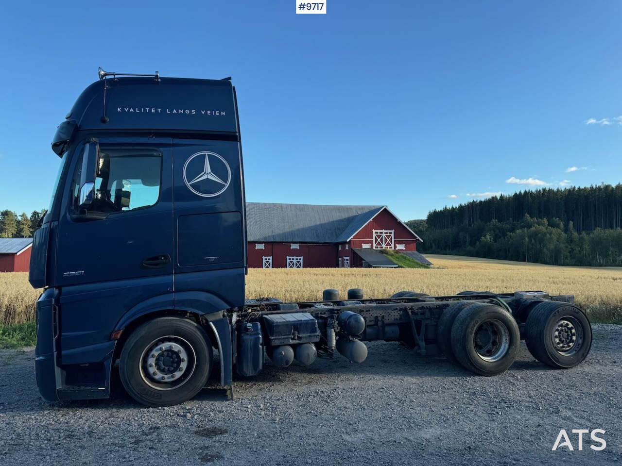 2014 Mercedes Actros 2551 Chassis. Rep object. - Φορτηγό σασί: φωτογραφία 2 2014 Mercedes Actros 2551 Chassis. Rep object. - Φορτηγό σασί: φωτογραφία 2