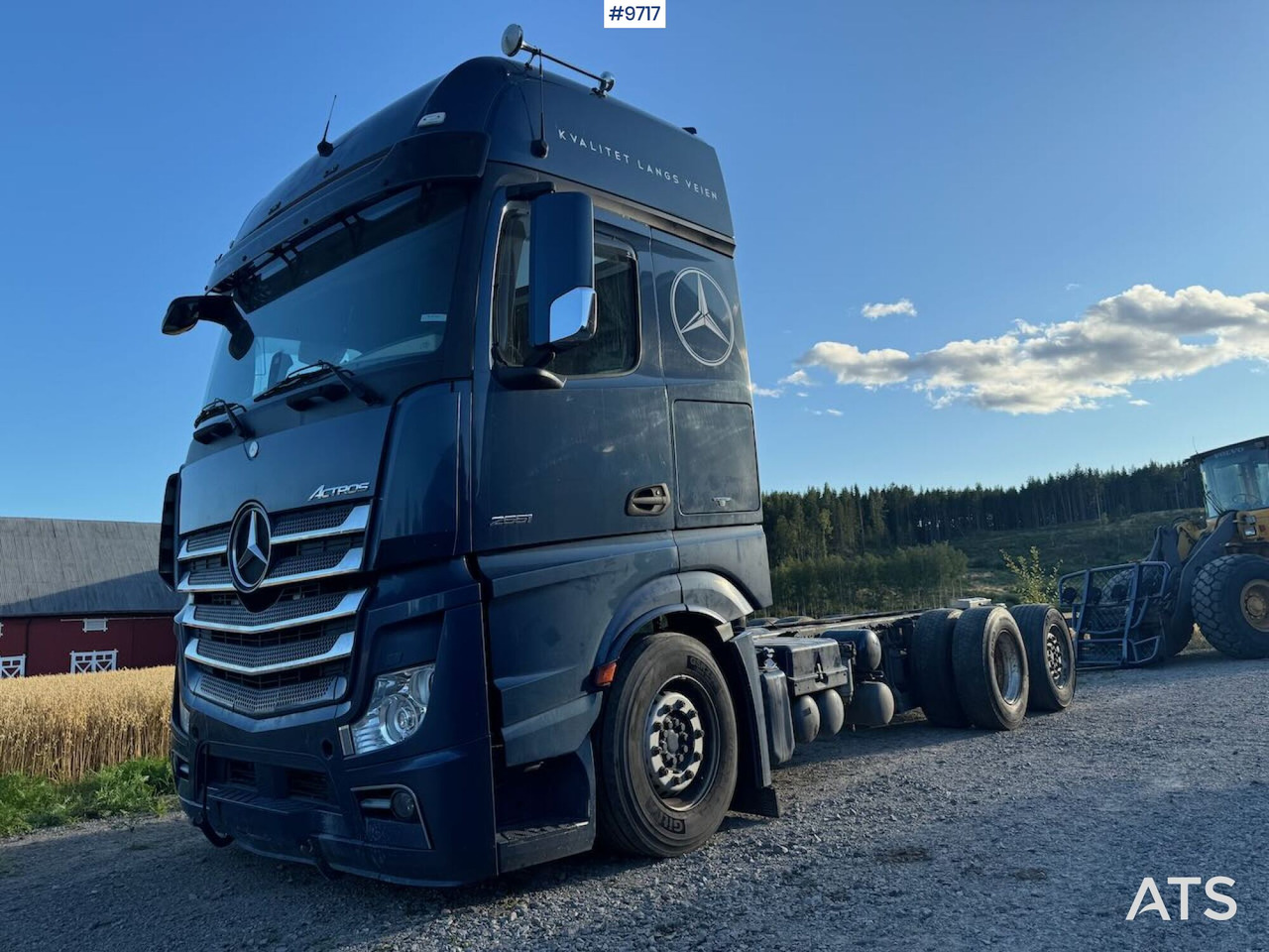 2014 Mercedes Actros 2551 Chassis. Rep object. - Φορτηγό σασί: φωτογραφία 1 2014 Mercedes Actros 2551 Chassis. Rep object. - Φορτηγό σασί: φωτογραφία 1