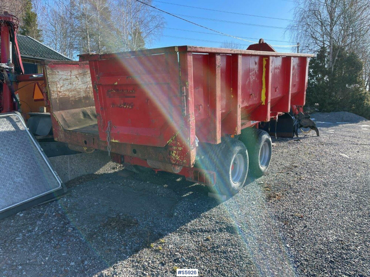 Bigab 7-10 hook truck trailer with flat - Ρυμούλκα γάντζος/ Αλυσιδάκι: φωτογραφία 5 Bigab 7-10 hook truck trailer with flat - Ρυμούλκα γάντζος/ Αλυσιδάκι: φωτογραφία 5