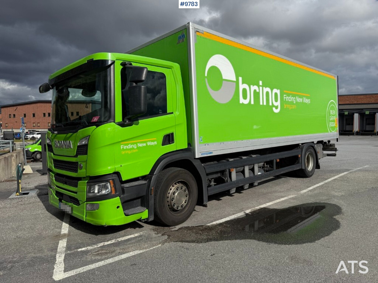 Box truck Scania P280 gas-powered - Φορτηγό κόφα: φωτογραφία 1 Box truck Scania P280 gas-powered - Φορτηγό κόφα: φωτογραφία 1