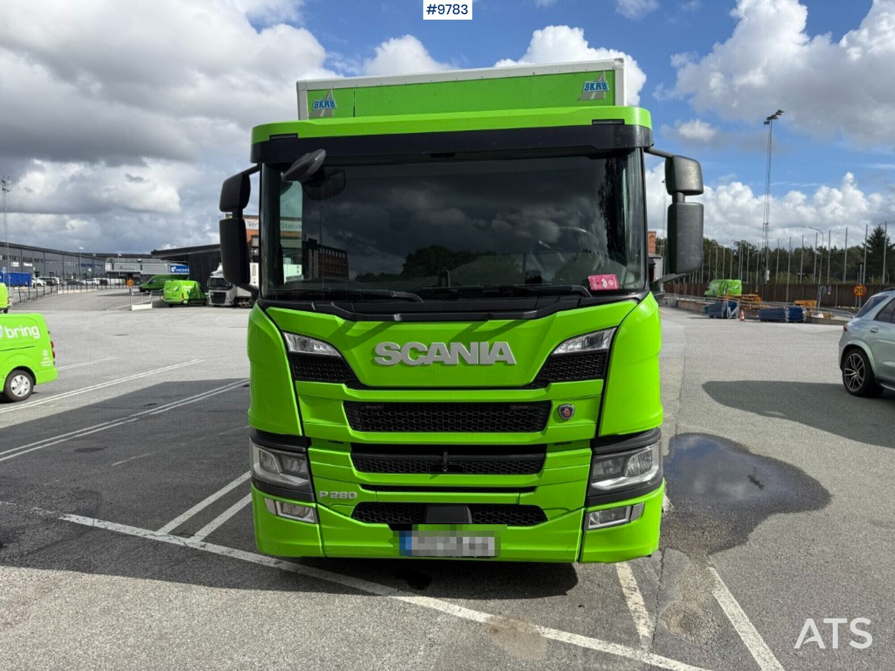 Φορτηγό κόφα Box truck Scania P280 gas-powered: φωτογραφία 10