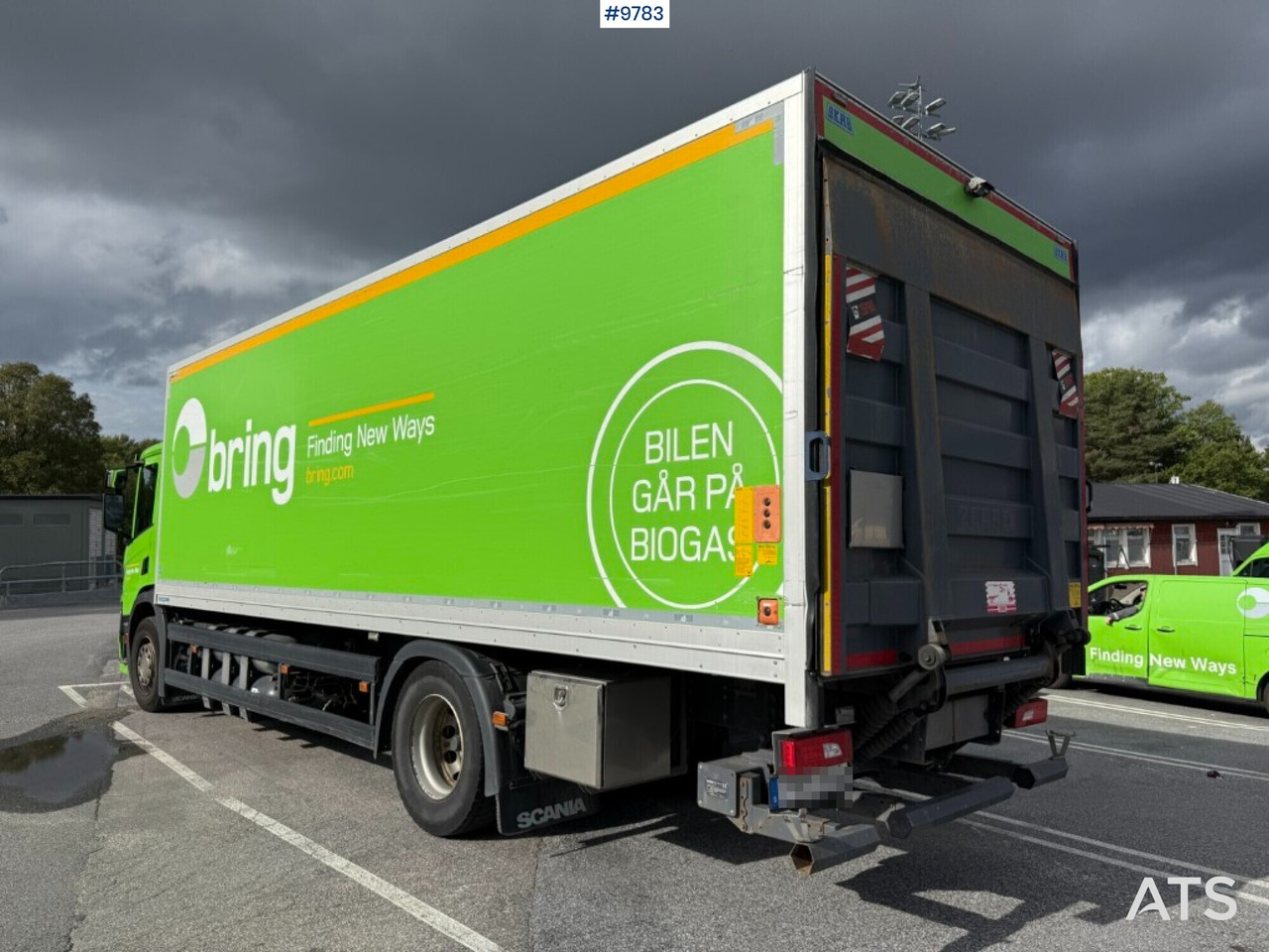 Box truck Scania P280 gas-powered - Φορτηγό κόφα: φωτογραφία 3 Box truck Scania P280 gas-powered - Φορτηγό κόφα: φωτογραφία 3