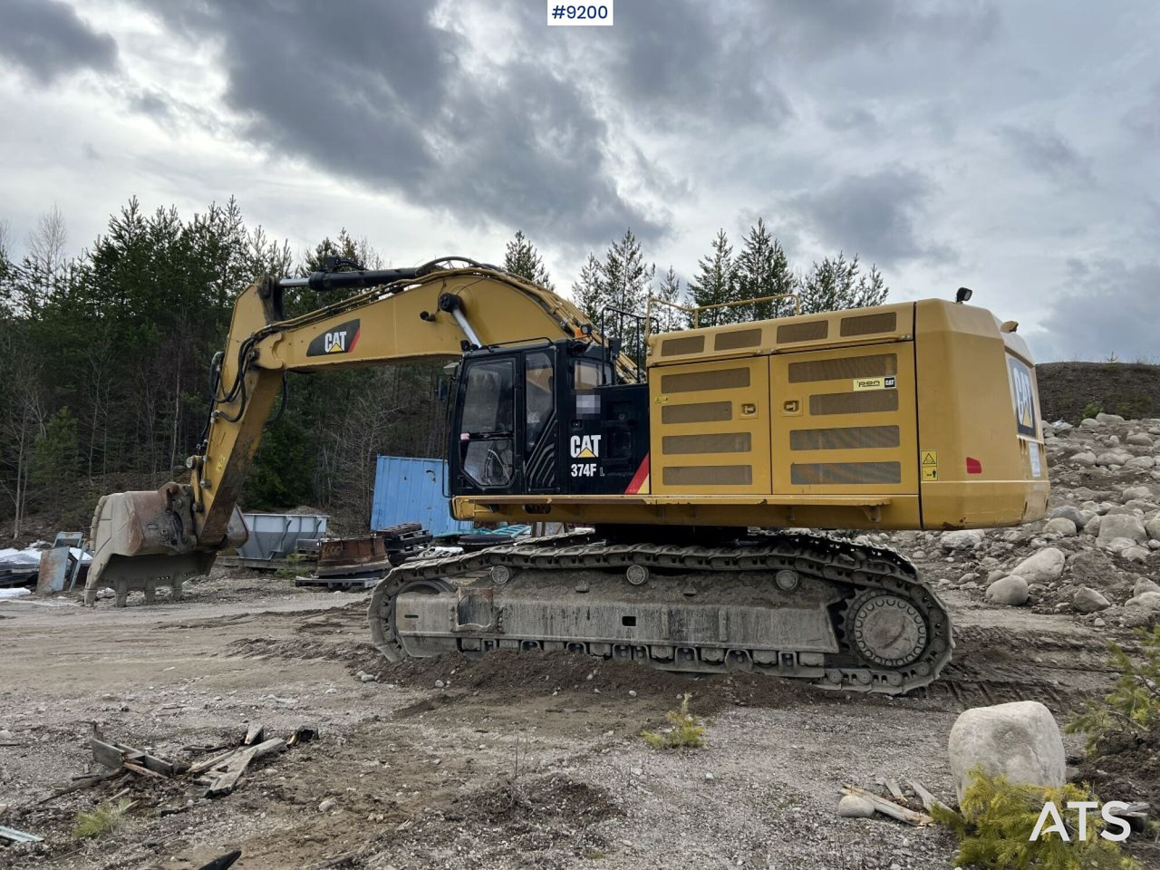 CAT 374 FL crawler excavator with bucket (VIDEO) - Εκσκαφέας: φωτογραφία 2 CAT 374 FL crawler excavator with bucket (VIDEO) - Εκσκαφέας: φωτογραφία 2