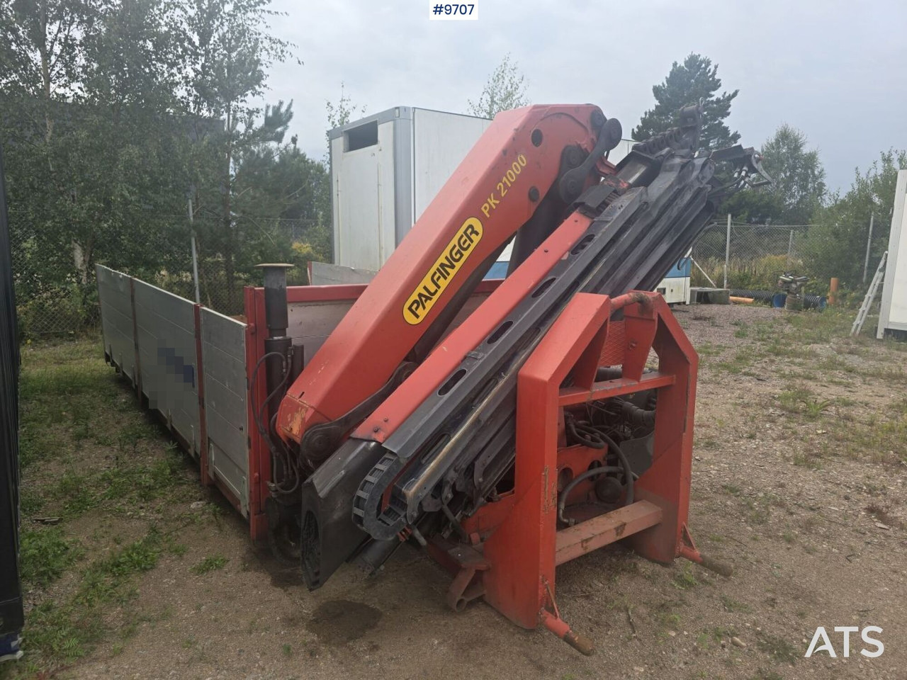 Crane flatbed Palfinger 21 t/m - Ανοιχτό αμάξωμα: φωτογραφία 1 Crane flatbed Palfinger 21 t/m - Ανοιχτό αμάξωμα: φωτογραφία 1