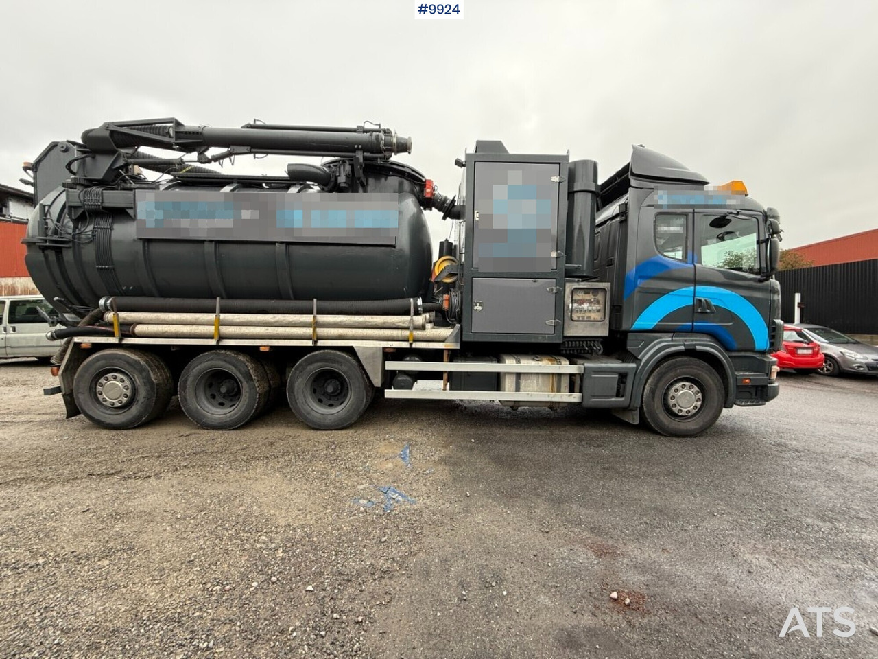 Dry vacuum loader Scania R114 8x4 - Όχημα εκκένωσης βόθρων: φωτογραφία 5 Dry vacuum loader Scania R114 8x4 - Όχημα εκκένωσης βόθρων: φωτογραφία 5
