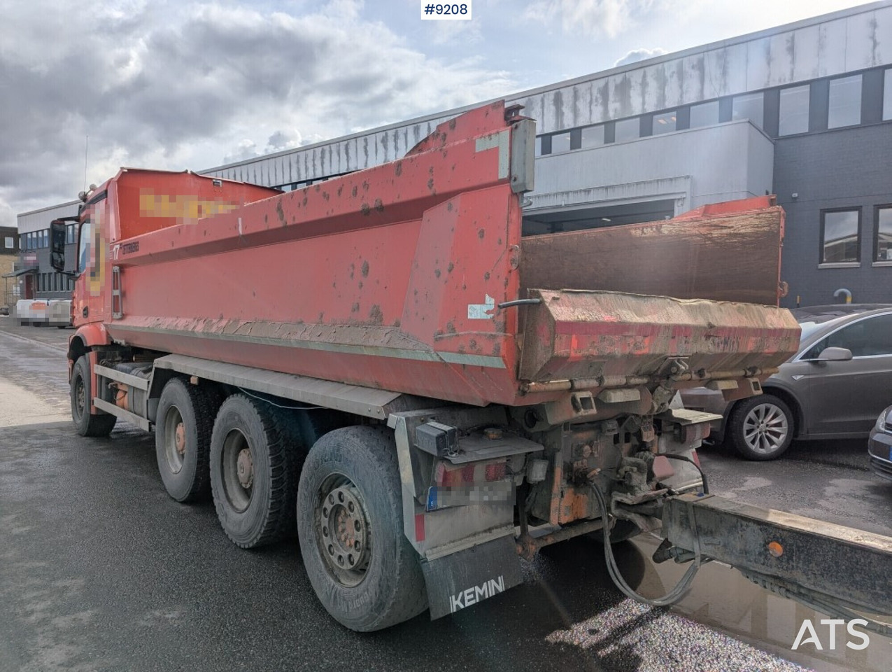 Dump / dozer truck Mercedes Benz Arocs 3251 8X4 with tipper wagon - Φορτηγό ανατρεπόμενο: φωτογραφία 3 Dump / dozer truck Mercedes Benz Arocs 3251 8X4 with tipper wagon - Φορτηγό ανατρεπόμενο: φωτογραφία 3