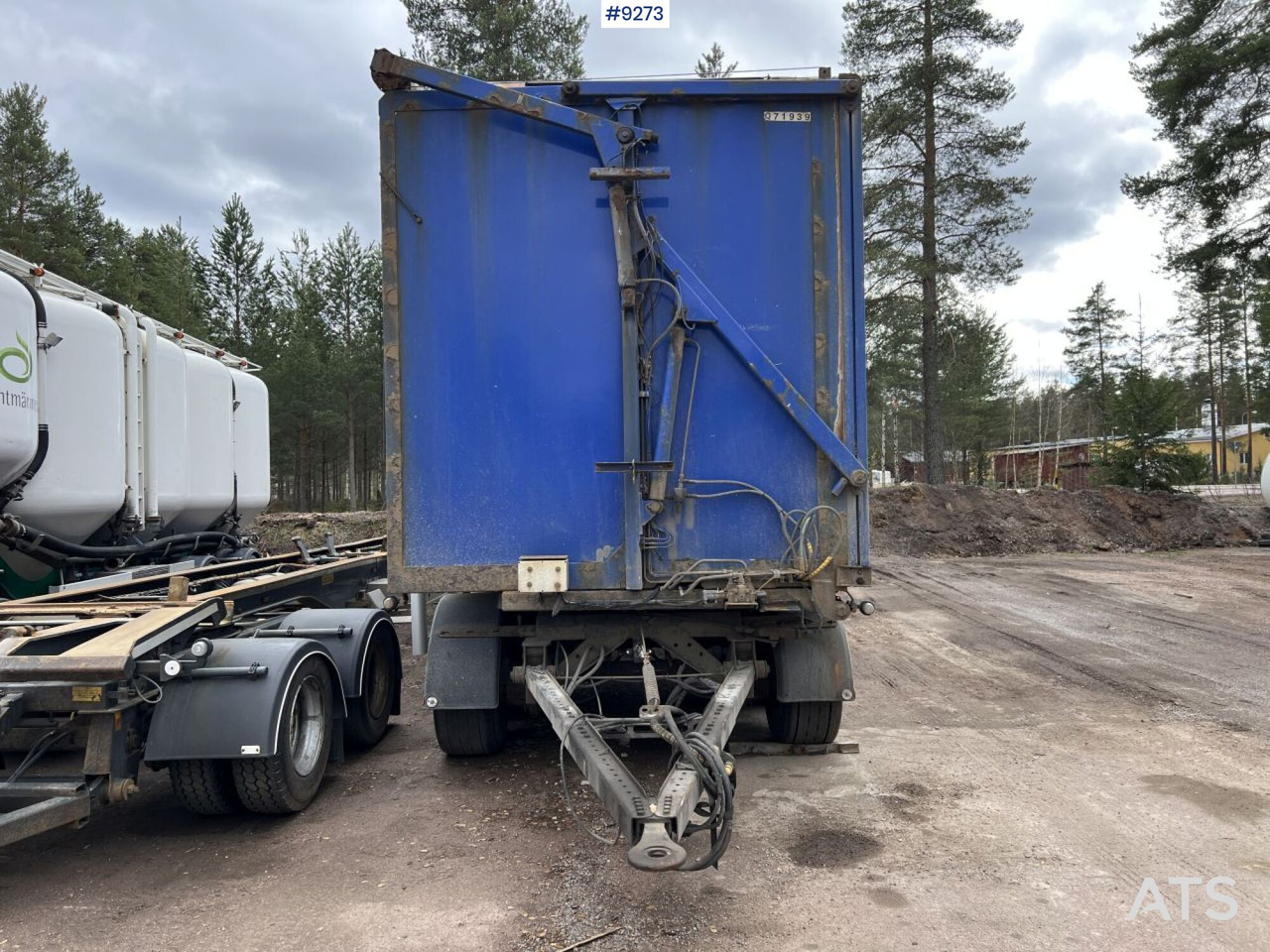 EKSJÖVAGNEN FS 18-18 CHIPPER TRAILER - Ρυμούλκα κόφα: φωτογραφία 3 EKSJÖVAGNEN FS 18-18 CHIPPER TRAILER - Ρυμούλκα κόφα: φωτογραφία 3