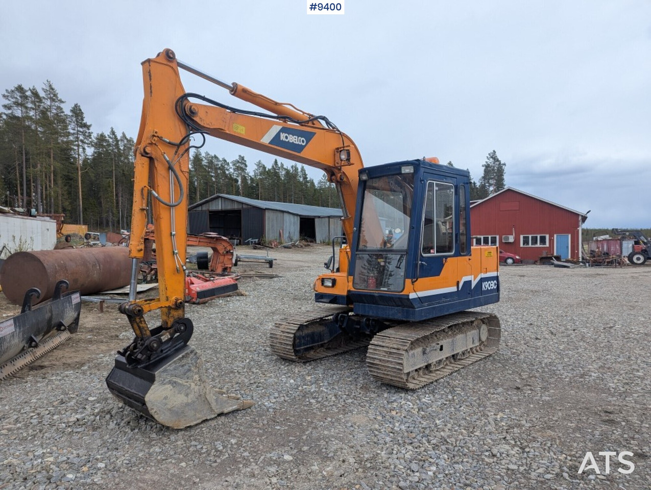 Excavator Kobelco K903C with buckets (see video) - Ερπυστριοφόρος εκσκαφέας: φωτογραφία 1 Excavator Kobelco K903C with buckets (see video) - Ερπυστριοφόρος εκσκαφέας: φωτογραφία 1