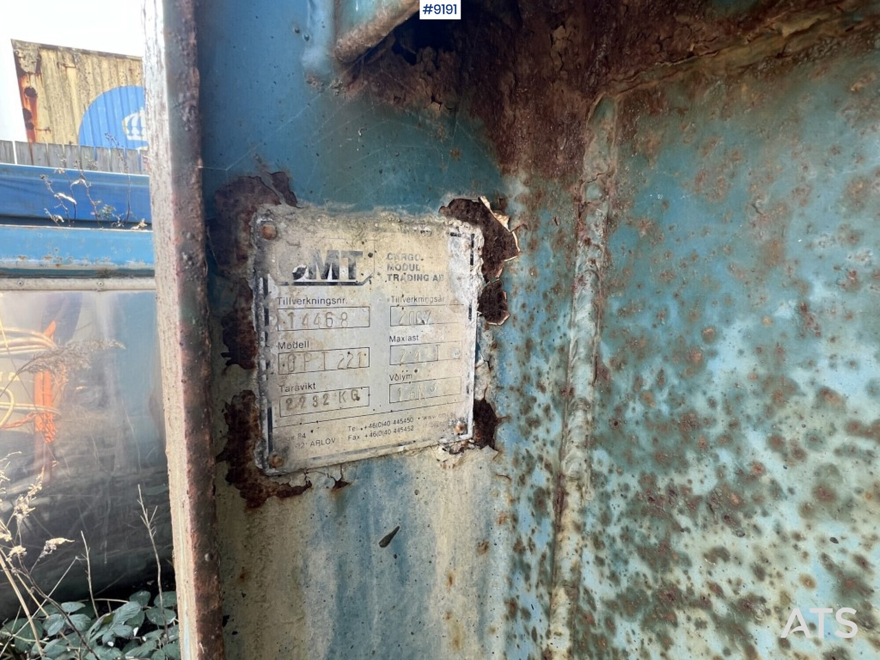 Flatbed - CMT OPT221 - Κοντέινερ τύπου γάντζου: φωτογραφία 5 Flatbed - CMT OPT221 - Κοντέινερ τύπου γάντζου: φωτογραφία 5