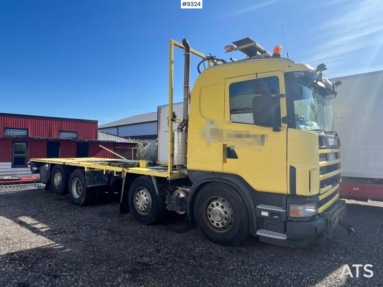 Flatbed truck Scania R124GB8X26NB420 - Φορτηγό με ανοιχτή καρότσα: φωτογραφία 4 Flatbed truck Scania R124GB8X26NB420 - Φορτηγό με ανοιχτή καρότσα: φωτογραφία 4
