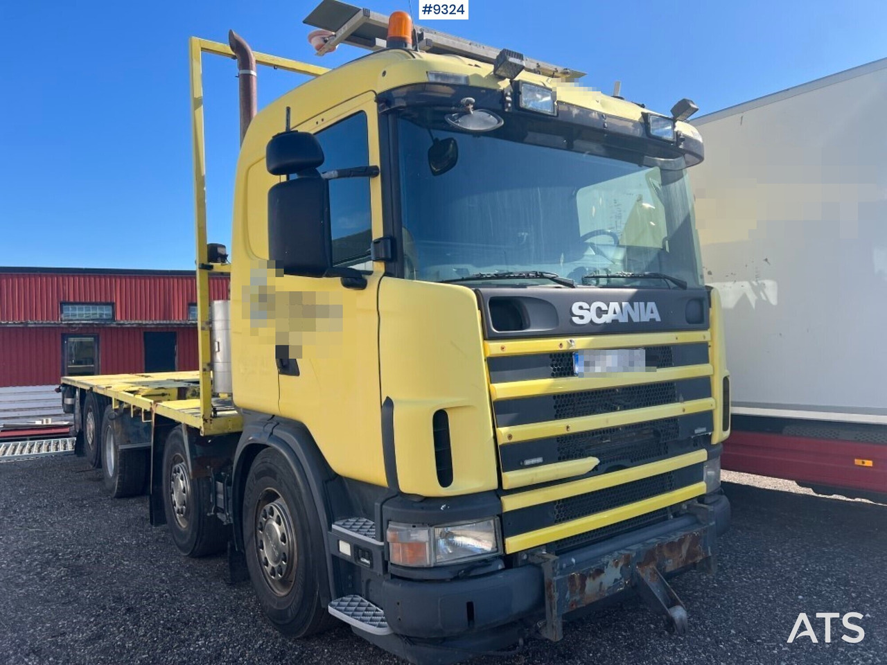 Flatbed truck Scania R124GB8X26NB420 - Φορτηγό με ανοιχτή καρότσα: φωτογραφία 3 Flatbed truck Scania R124GB8X26NB420 - Φορτηγό με ανοιχτή καρότσα: φωτογραφία 3