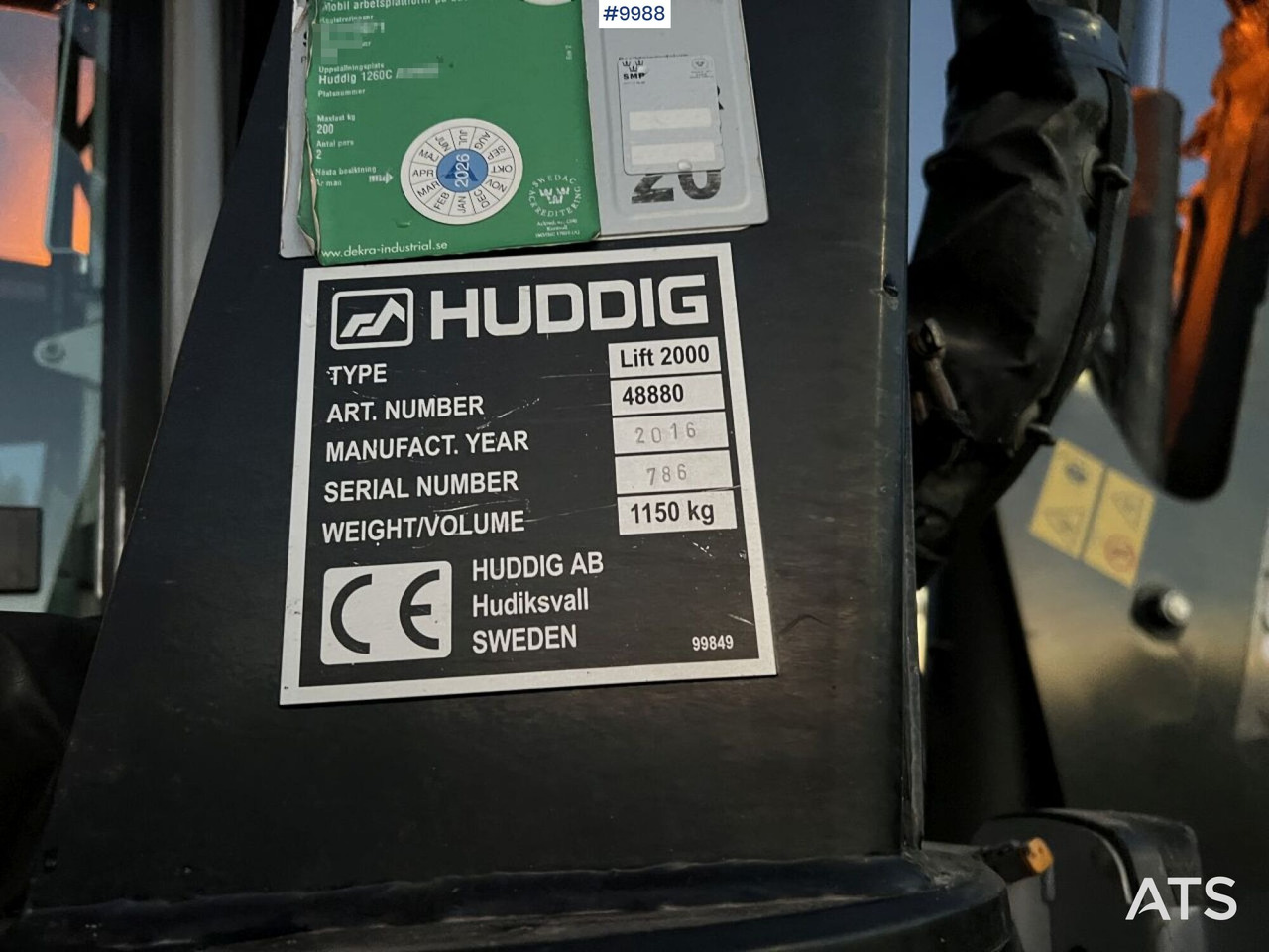 Φορτωτής εκσκαφέας HUDDIG 1260C Grävlastare – Linjeutrustad: φωτογραφία 11 Φορτωτής εκσκαφέας HUDDIG 1260C Grävlastare – Linjeutrustad: φωτογραφία 11