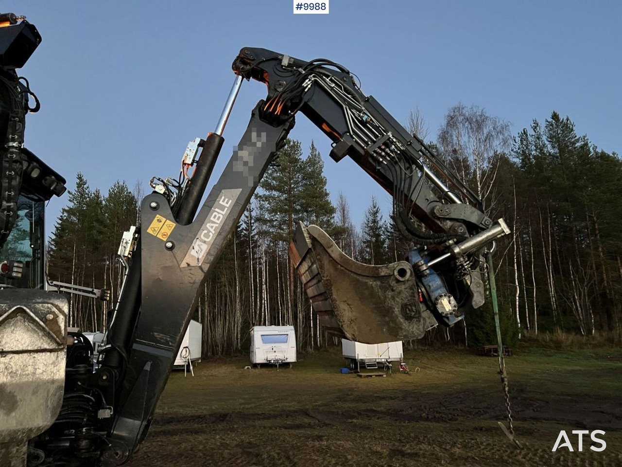 Φορτωτής εκσκαφέας HUDDIG 1260C Grävlastare – Linjeutrustad: φωτογραφία 14 Φορτωτής εκσκαφέας HUDDIG 1260C Grävlastare – Linjeutrustad: φωτογραφία 14