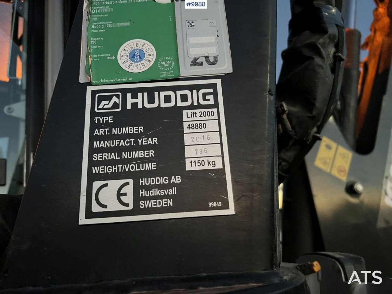 Φορτωτής εκσκαφέας HUDDIG 1260C Grävlastare – Linjeutrustad: φωτογραφία 10 Φορτωτής εκσκαφέας HUDDIG 1260C Grävlastare – Linjeutrustad: φωτογραφία 10