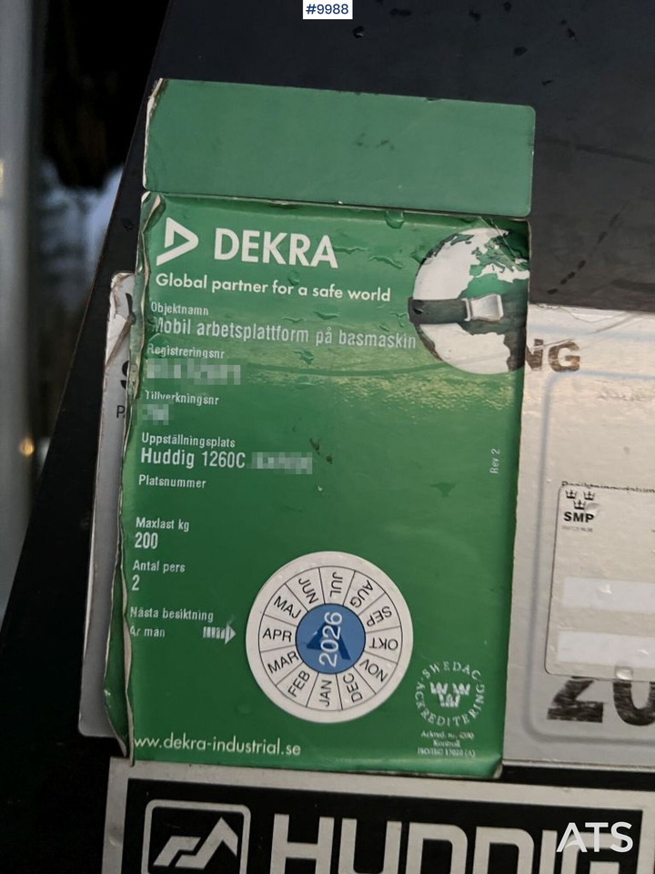 Φορτωτής εκσκαφέας HUDDIG 1260C Grävlastare – Linjeutrustad: φωτογραφία 12 Φορτωτής εκσκαφέας HUDDIG 1260C Grävlastare – Linjeutrustad: φωτογραφία 12