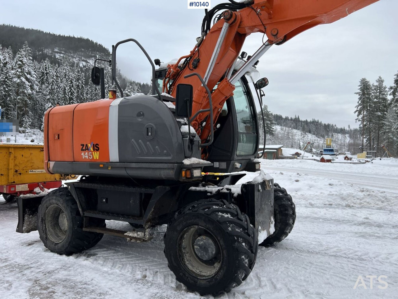 Hitachi ZX 145 W-3 Wheeled excavator with 2D Excavation system, rotor and planer bucket - Τροχοφόρος εκσκαφέας: φωτογραφία 4 Hitachi ZX 145 W-3 Wheeled excavator with 2D Excavation system, rotor and planer bucket - Τροχοφόρος εκσκαφέας: φωτογραφία 4