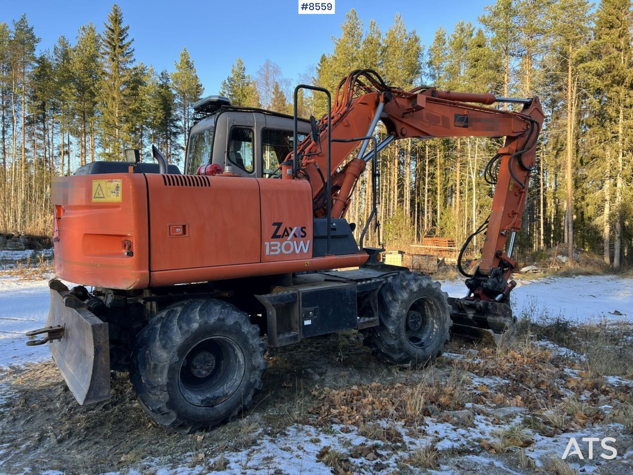Hitachi ZX130W Wheeled excavator - Τροχοφόρος εκσκαφέας: φωτογραφία 3 Hitachi ZX130W Wheeled excavator - Τροχοφόρος εκσκαφέας: φωτογραφία 3
