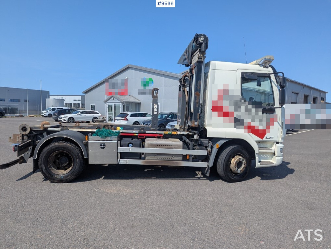 Φορτηγό φόρτωσης γάντζου Hooklift Truck Daf FA LF260I: φωτογραφία 9