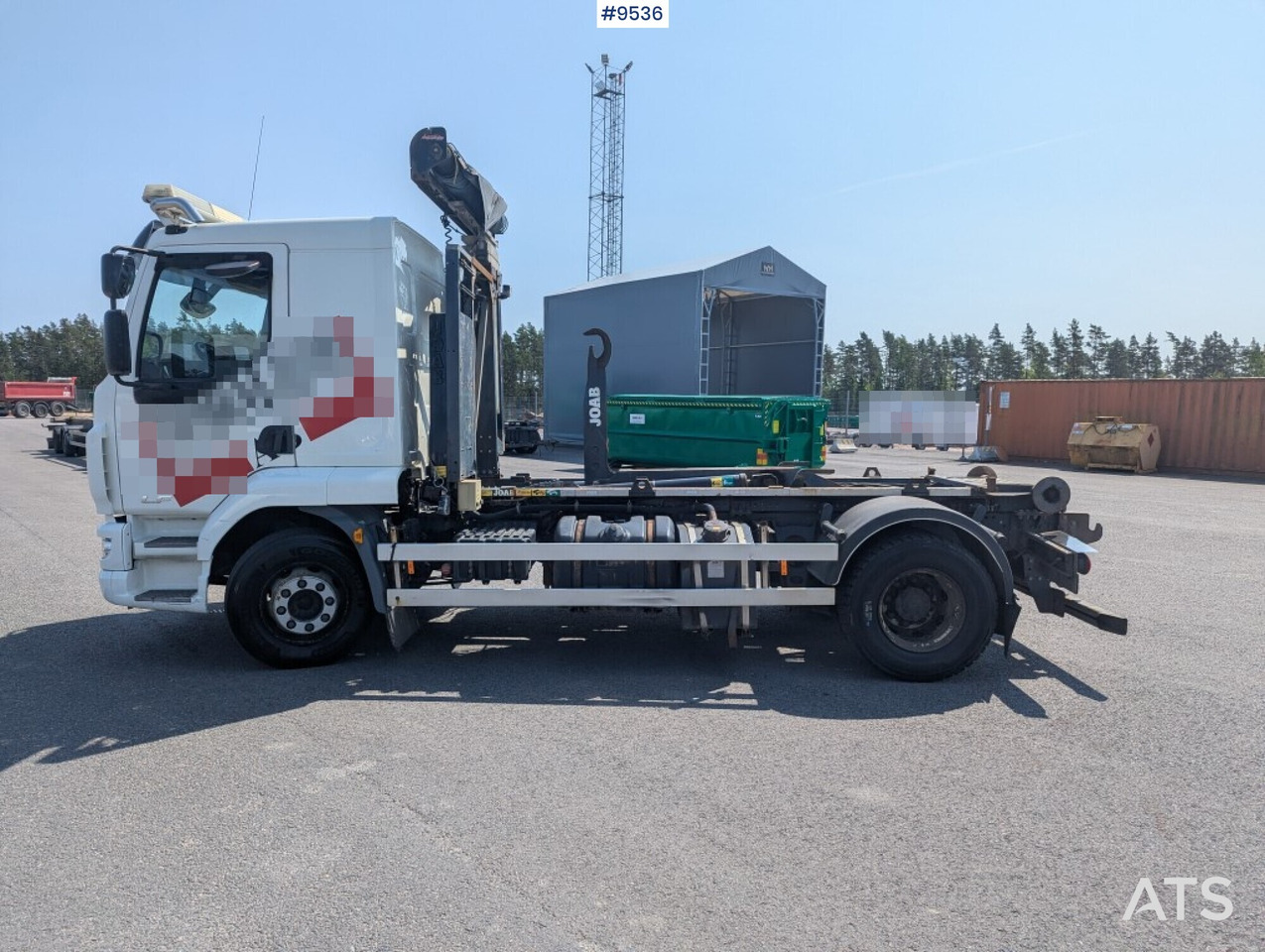 Φορτηγό φόρτωσης γάντζου Hooklift Truck Daf FA LF260I: φωτογραφία 6