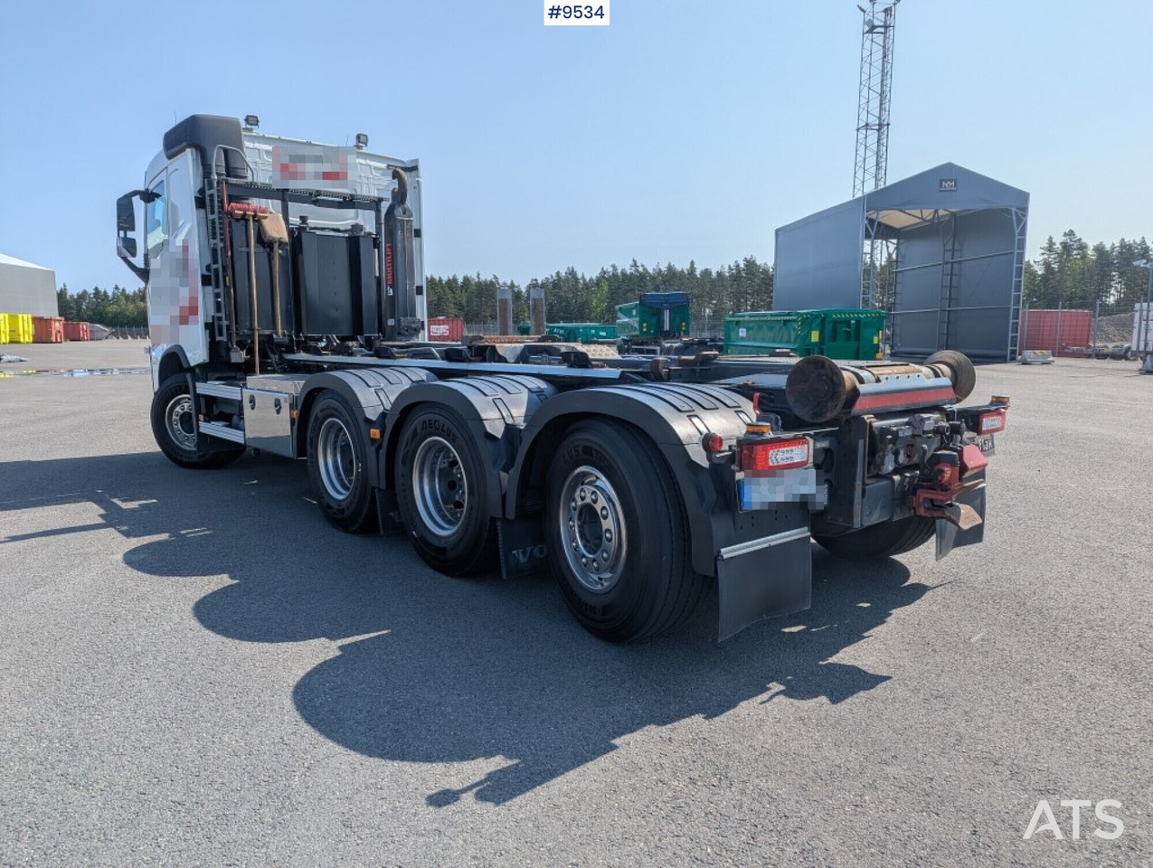 Hooklift Truck Volvo FH540 8x4 (SEE VIDEO) - Φορτηγό φόρτωσης γάντζου: φωτογραφία 4 Hooklift Truck Volvo FH540 8x4 (SEE VIDEO) - Φορτηγό φόρτωσης γάντζου: φωτογραφία 4