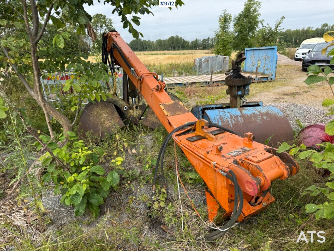 Hydraulic crane arm with 3 buckets - Παρελκόμενα για Εκσκαφέας: φωτογραφία 3 Hydraulic crane arm with 3 buckets - Παρελκόμενα για Εκσκαφέας: φωτογραφία 3