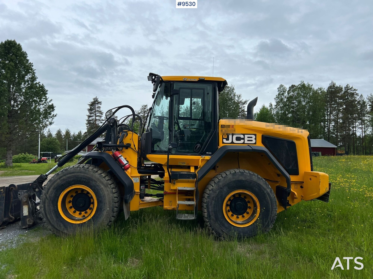 Ελαστιχοφόρος φορτωτής JCB 427 HT Wheel loader with gears: φωτογραφία 8