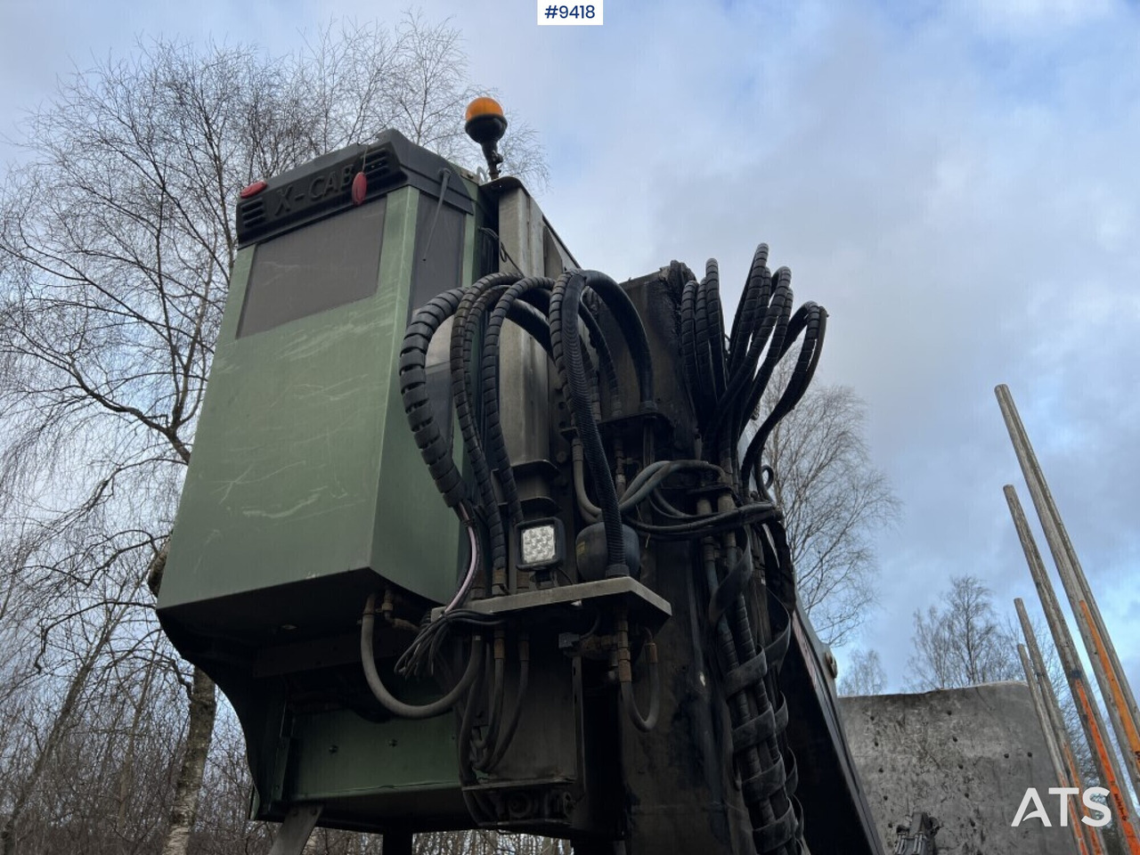 Φορτηγό ξυλείας, Φορτηγό με γερανό Jonsered 1088 S (2020) X-CAB: φωτογραφία 7