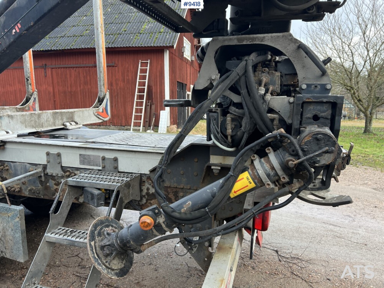 Φορτηγό ξυλείας, Φορτηγό με γερανό Jonsered 1088 S (2020) X-CAB: φωτογραφία 9