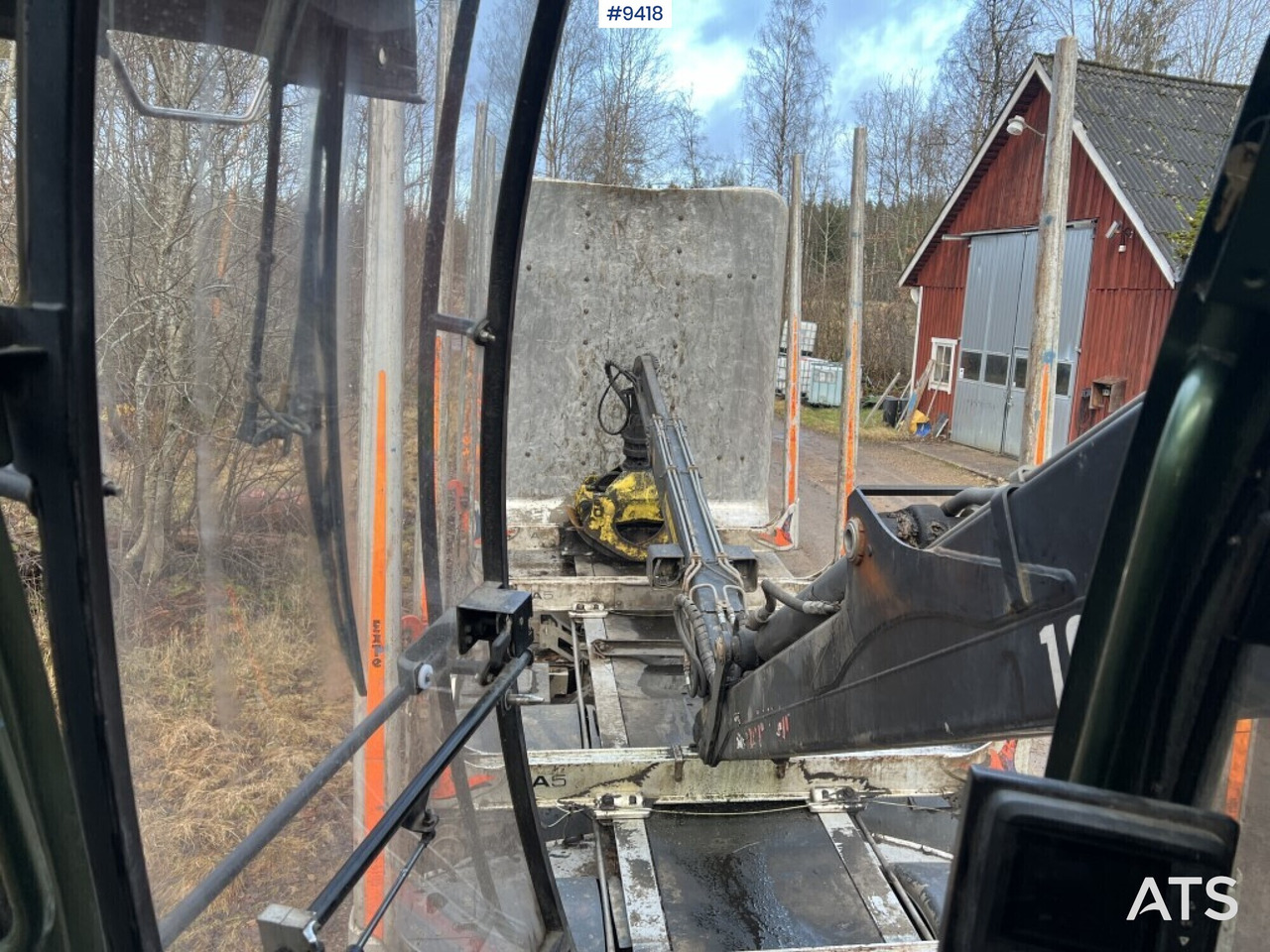 Φορτηγό ξυλείας, Φορτηγό με γερανό Jonsered 1088 S (2020) X-CAB: φωτογραφία 17