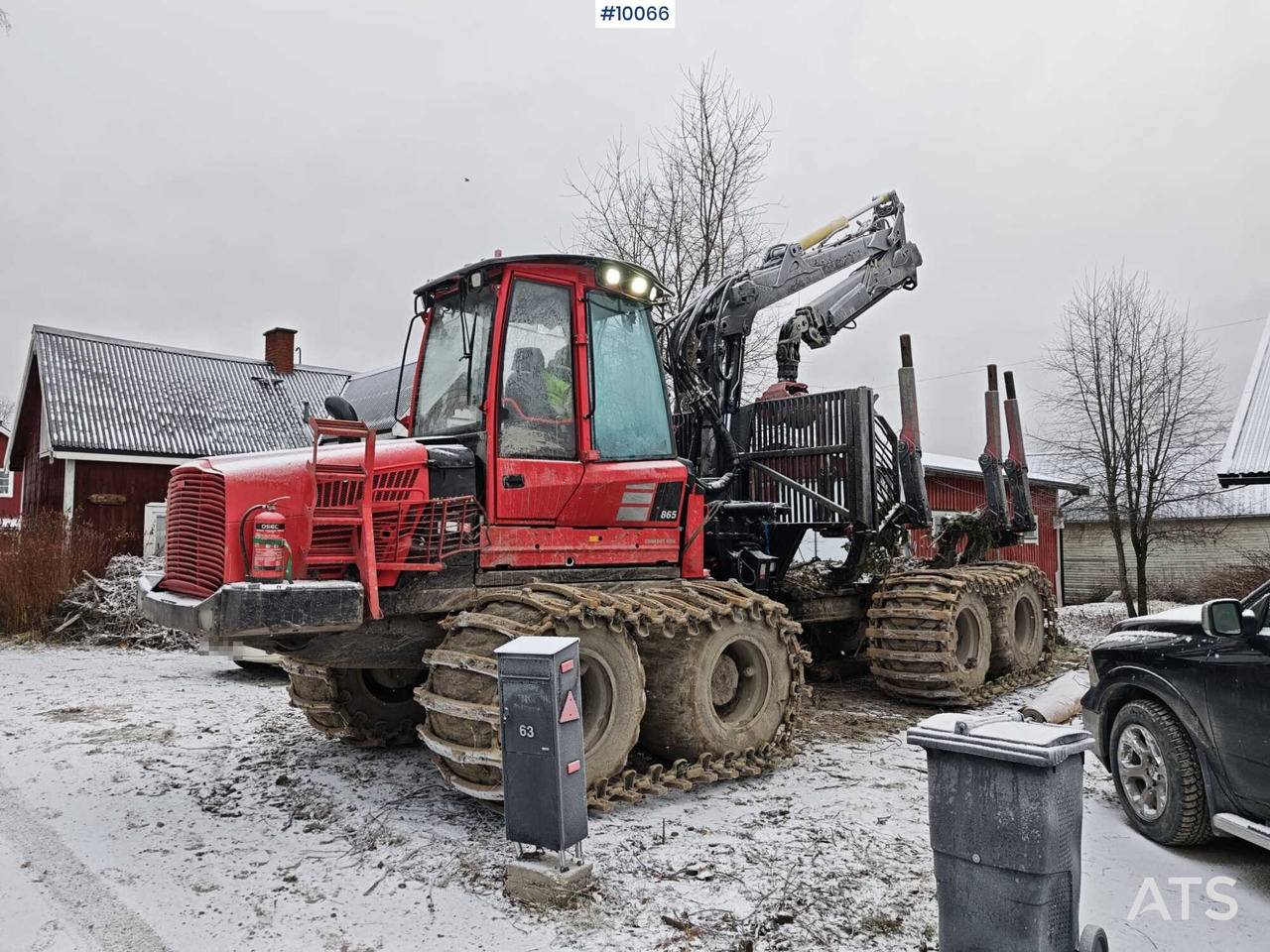 KOMATSU 865 Forwarder - Λαστιχοφόρα προωθητικo - forwarder: φωτογραφία 1 KOMATSU 865 Forwarder - Λαστιχοφόρα προωθητικo - forwarder: φωτογραφία 1