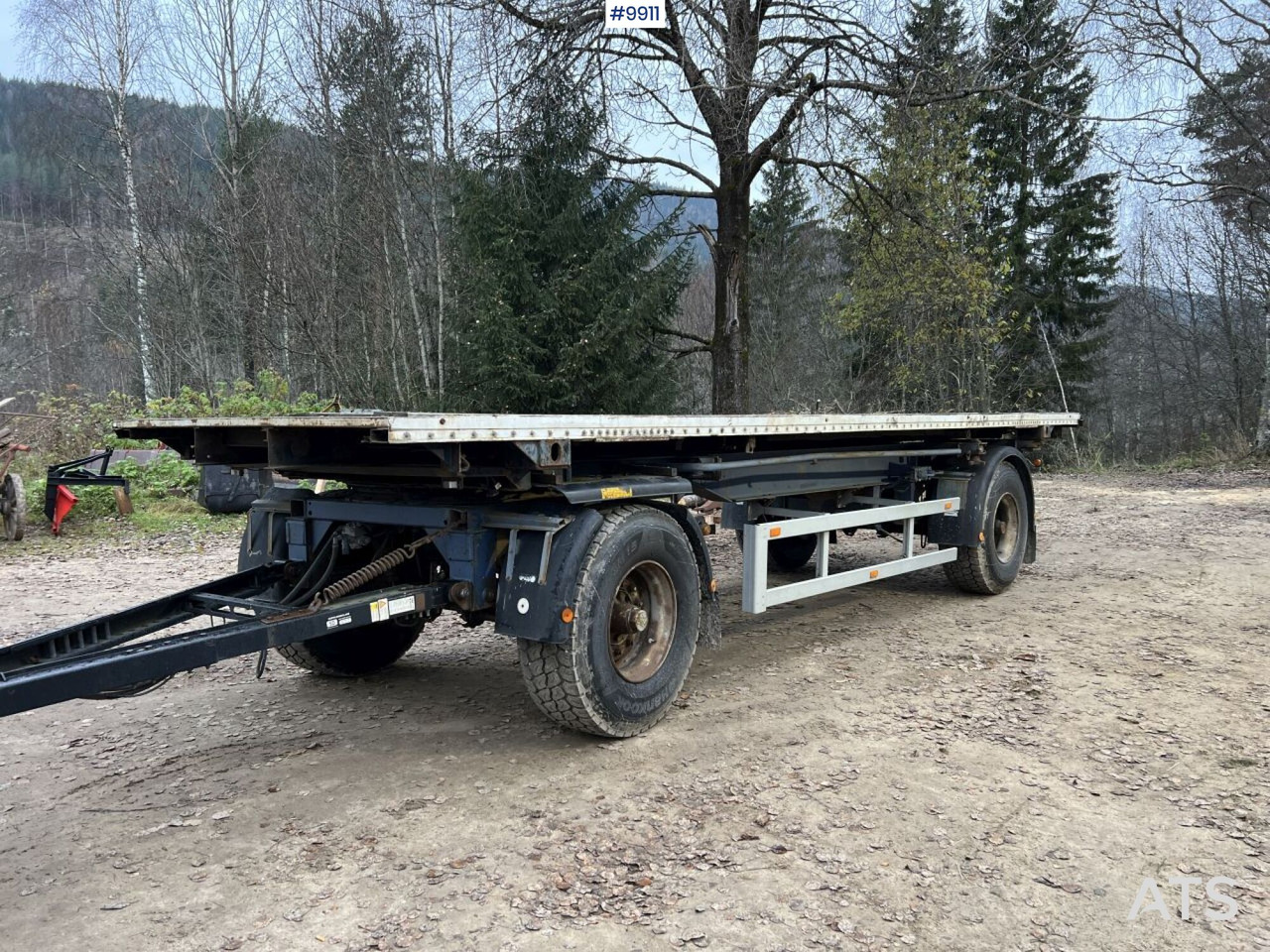 KRONE AZW 20E Container trailer with interchangeable body - Τρέιλερ πλατφόρμα/ Καρότσα: φωτογραφία 1 KRONE AZW 20E Container trailer with interchangeable body - Τρέιλερ πλατφόρμα/ Καρότσα: φωτογραφία 1