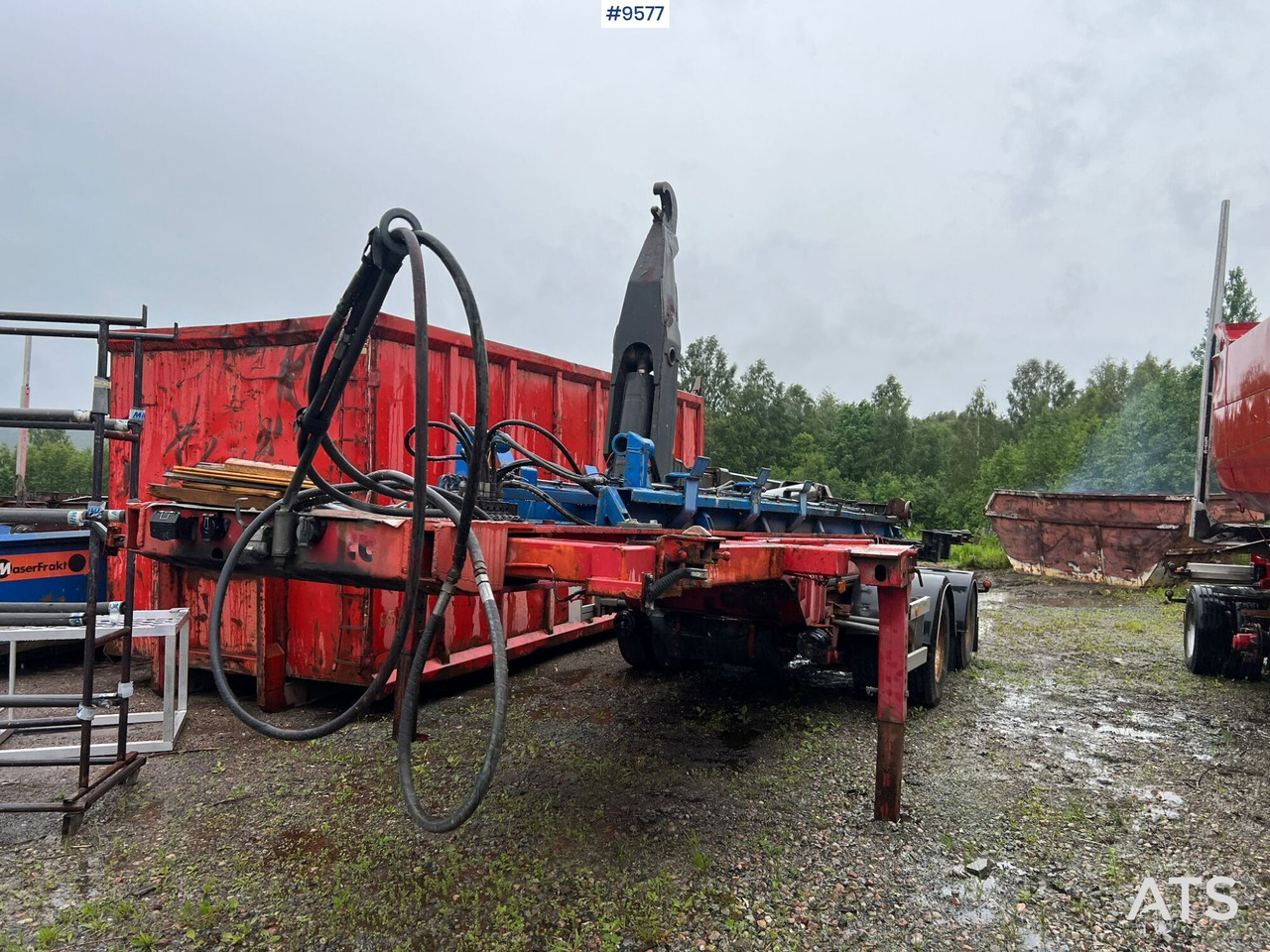 Link trailer PARATOR with swap body - Συστήματοςα γάντζων φόρτωσης/ Καδοφόρος φορτωτής, Τρέιλερ: φωτογραφία 1 Link trailer PARATOR with swap body - Συστήματοςα γάντζων φόρτωσης/ Καδοφόρος φορτωτής, Τρέιλερ: φωτογραφία 1